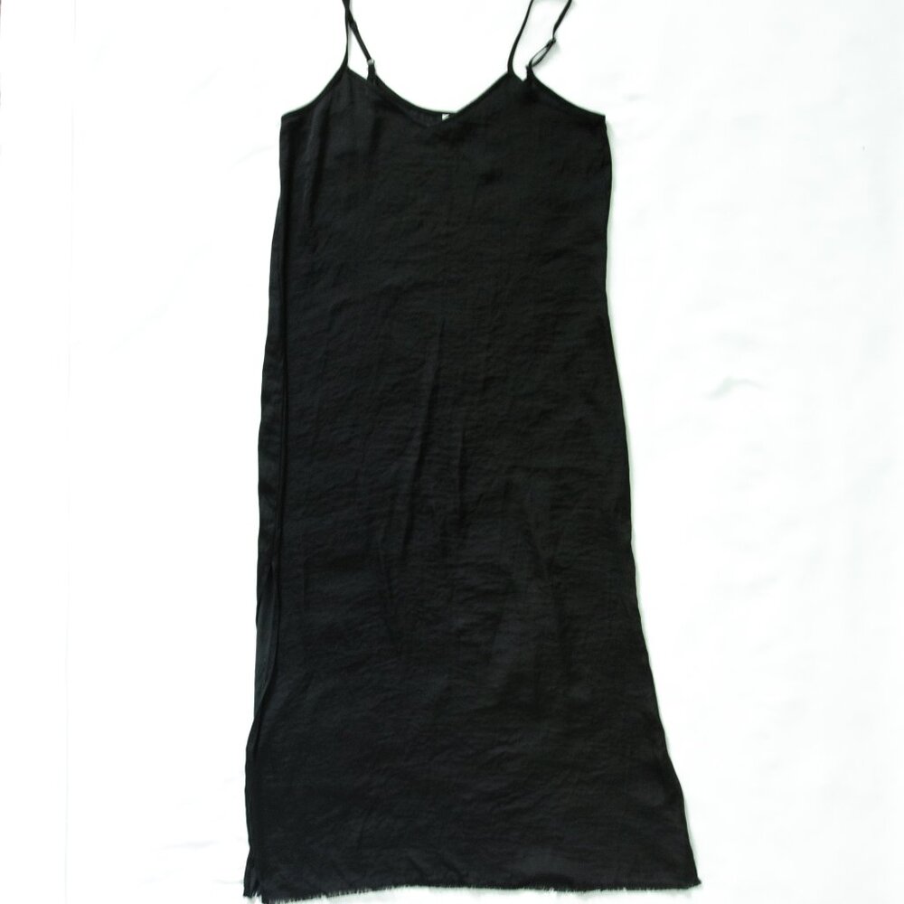 NWT aerie Satin Midi Slip Dress